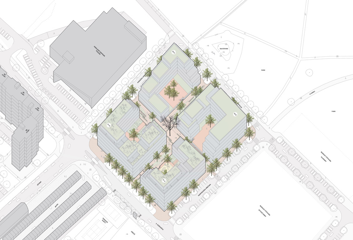 Bytové domy Čtyři Dvory