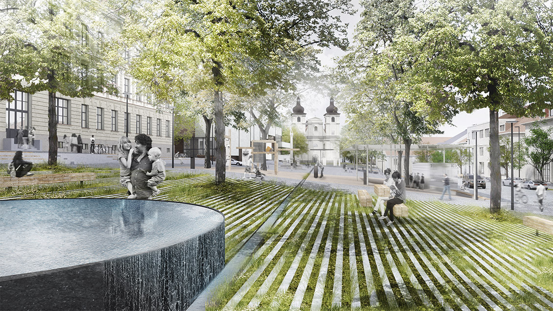 Mariánské náměstí Uherský Brod